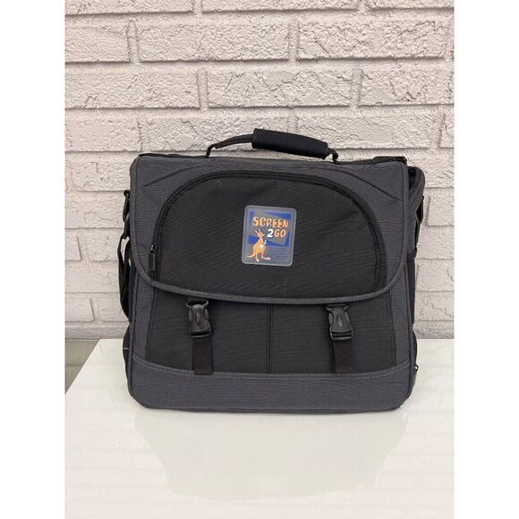Screen 2 Go All-In-One Black Briefcase - Picture 1 of 10
